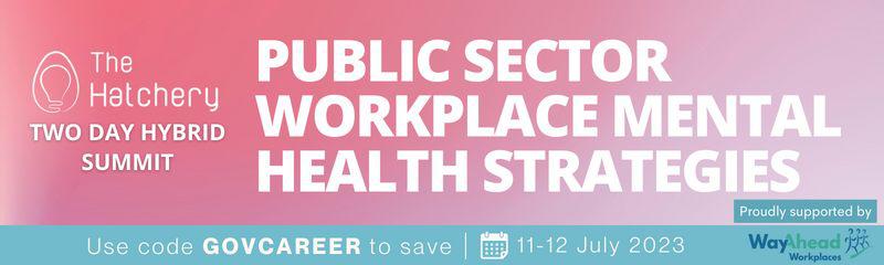 Public Sector Workplace Mental Health Strategies